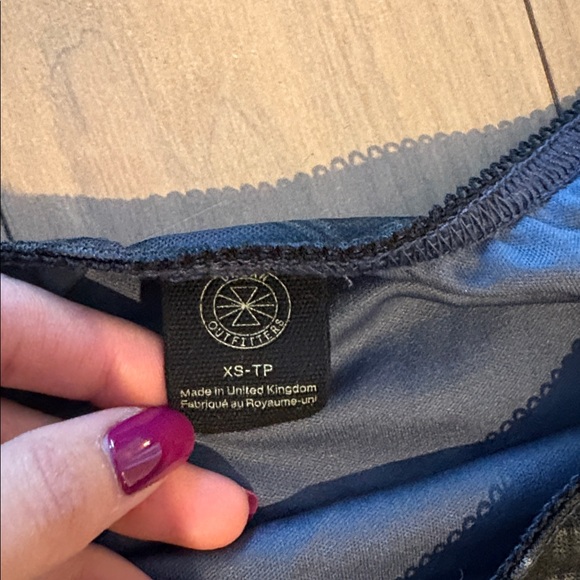 Urban Outfitters Camilla Mesh Plaid Maxi Skirt - Picture 6 of 7